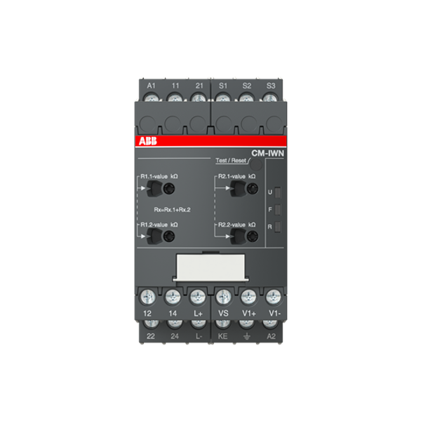 CM-IWN.1S Insulation monitoring relay 2c/o, 1-100kOhm,2-200kOhm, 24-240VAC/DC image 3