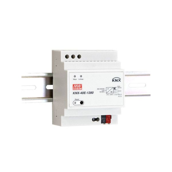 KNX-40E-1280 KNX switching power supply, 38.4W, 1280mA, MEAN WELL image 1