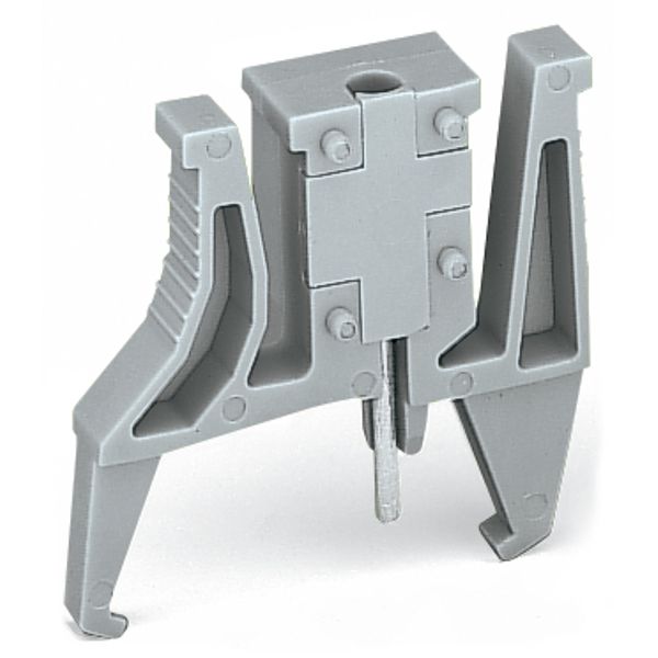 Test plug module with locking latches modular gray image 2