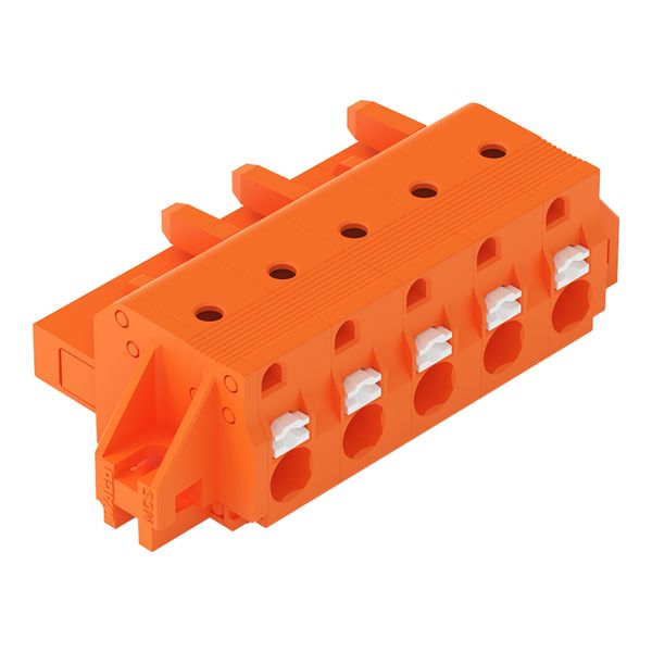 2231-705/031-000 1-conductor female connector; push-button; Push-in CAGE CLAMP® image 1
