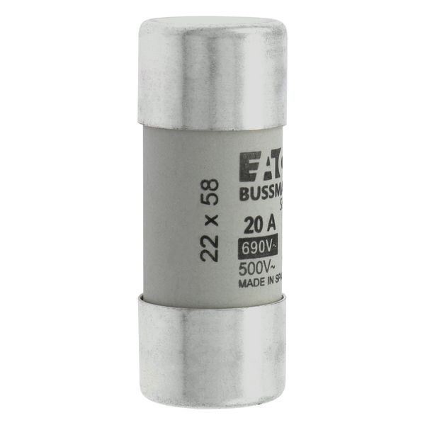 Fuse-link, LV, 20 A, AC 690 V, 22 x 58 mm, gL/gG, IEC image 21