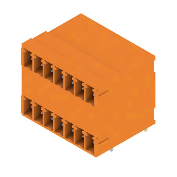 PCB plug-in connector (board connection), 3.81 mm, Number of poles: 14 image 4