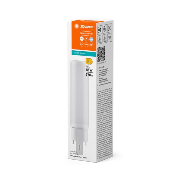 DULUX LED D/E HF & AC MAINS V 7W 840 G24Q-2 image 9