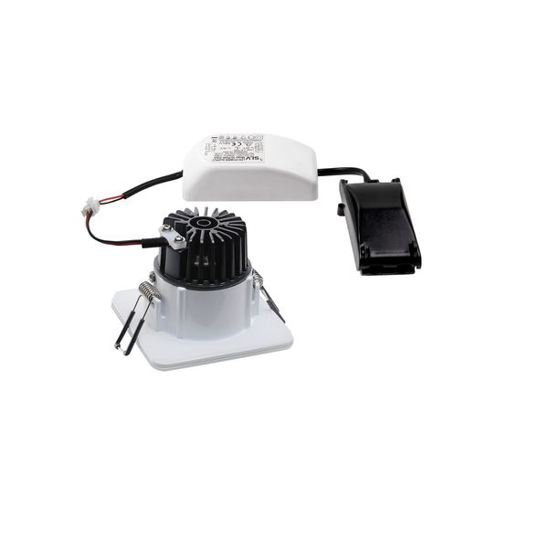 PATTA-F recessed ceiling lumin. 9W, 3000K, 38ø, ang., white image 5