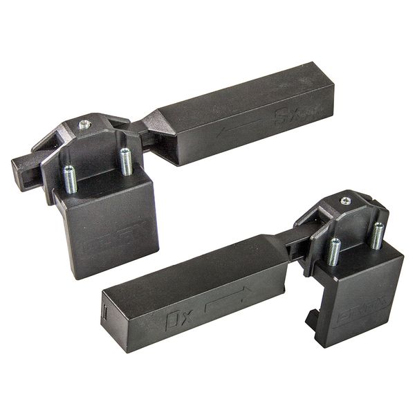 Mag stop brackets f/sliding gates image 1