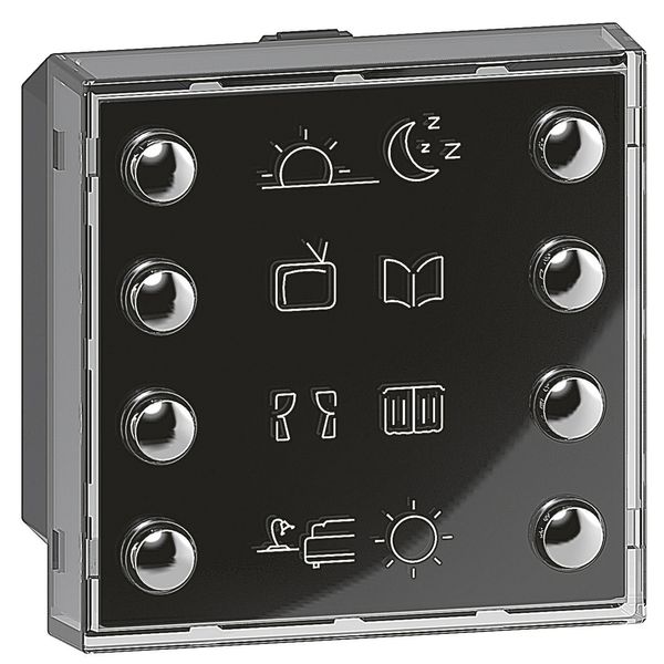 8 push-buttons control BUS/SCS Arteor - 2 modules image 1