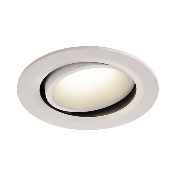 NUMINOS® MOVE DL L, Indoor LED recessed ceiling light white/white 4000K 20° rotating and pivoting image 1