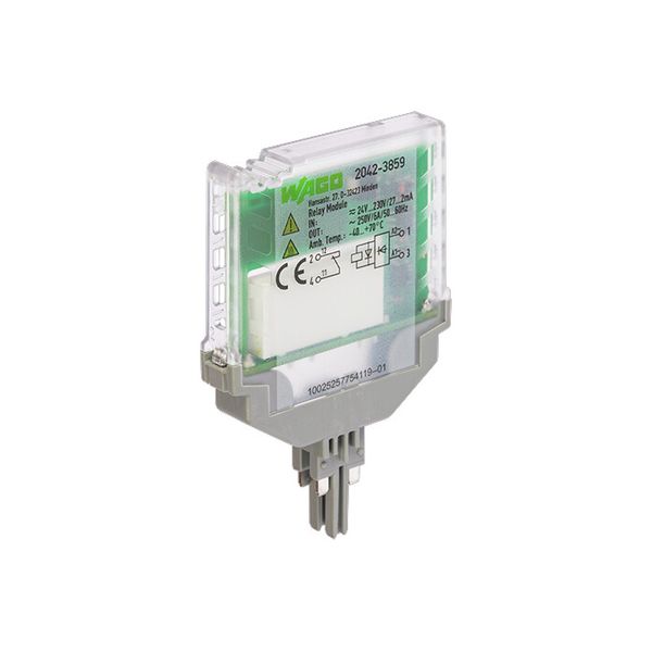 Relay module Nominal input voltage: 24 … 230 V AC/DC 1 break contact image 3