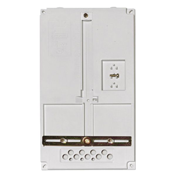 Meter panel grey with metal fixing image 1