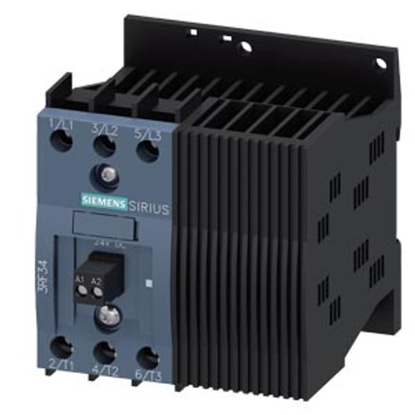 Solid-state contactor 3-phase 3RF3 AC 53 / 16 A / 40 °C 48-600 V / image 2