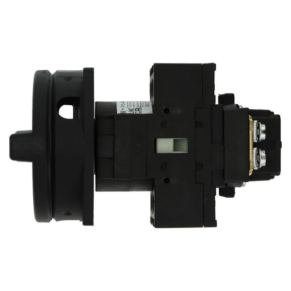 Main switch, P1, 40 A, flush mounting, 3 pole, STOP function, With black rotary handle and locking ring, Lockable in the 0 (Off) position image 10