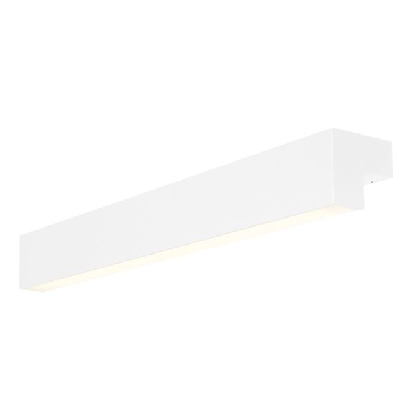 L-LINE 60 LED,wall & ceiling light,IP44,3000K,820lm,white image 1