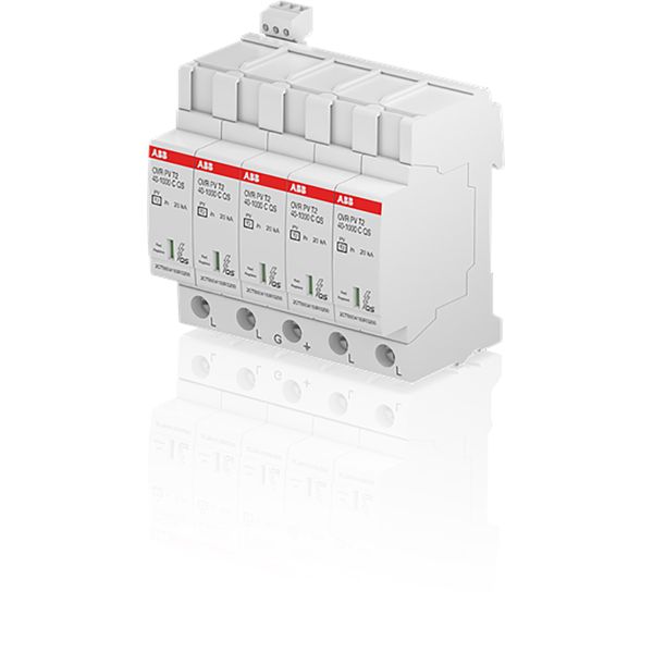 Overvoltage protection Type PV,  20/ 40kA, 1000V, plug, signal Double  image 2