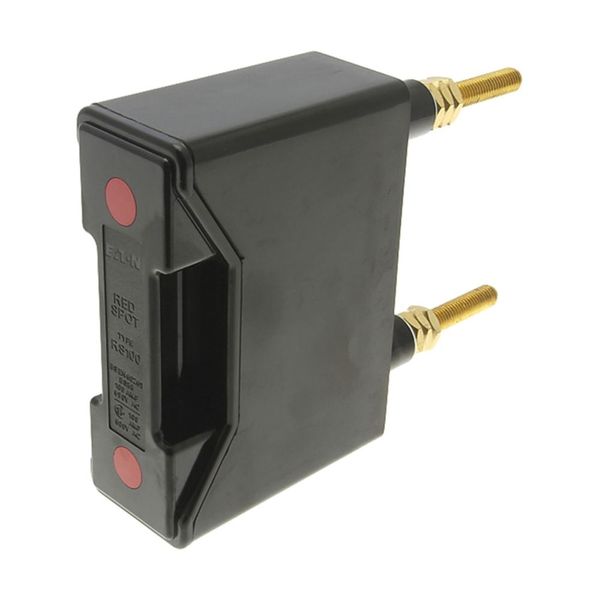 Fuse-holder, LV, 100 A, AC 690 V, BS88/A4, 1P, BS, back stud connected, black image 11