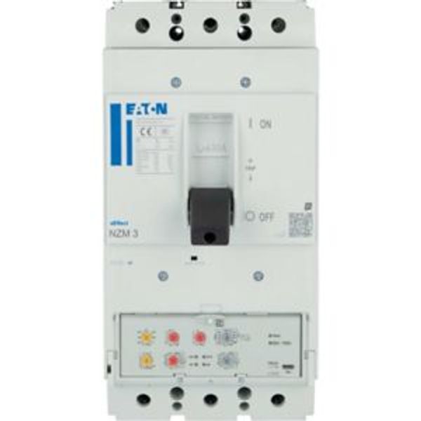 NZM3 PXR20 circuit breaker, 630A, 3p, screw terminal, earth-fault protection image 6