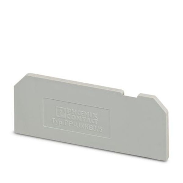 Distanční deska DP-TB-2L E Distanční deska, délka: 67 mm, šířka: 2,5 mm, výška: 25 mm, barva: tmavě šedá (3062854) image 1
