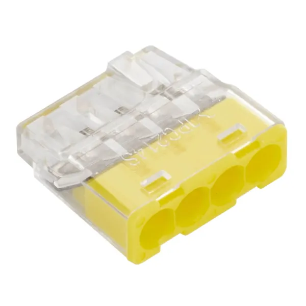 Quick disconnect terminal block MINI PC214S transparent image 1