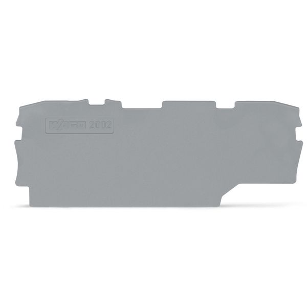 2002-1991 End and intermediate plate; 1 mm thick; gray image 1