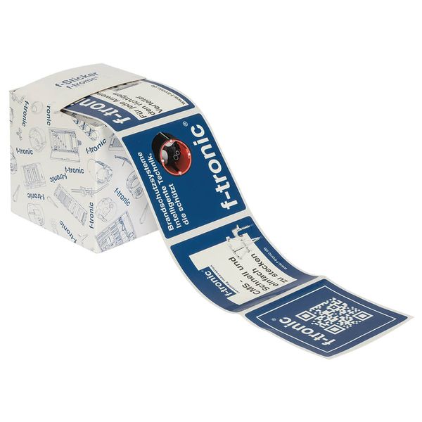 Socket protection f-Sticker, roll = 400 pieces image 1