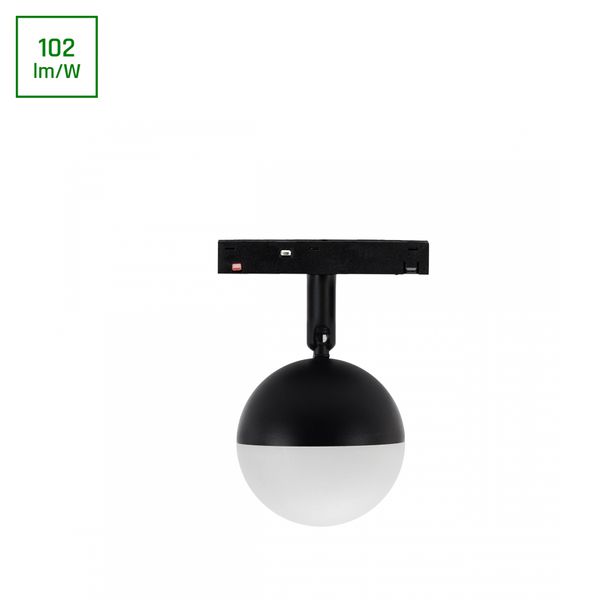 SYSTEM SHIFT BASIC - GLOBE BALL LUMINAIRE 90MM 10W 2700K BLACK image 1