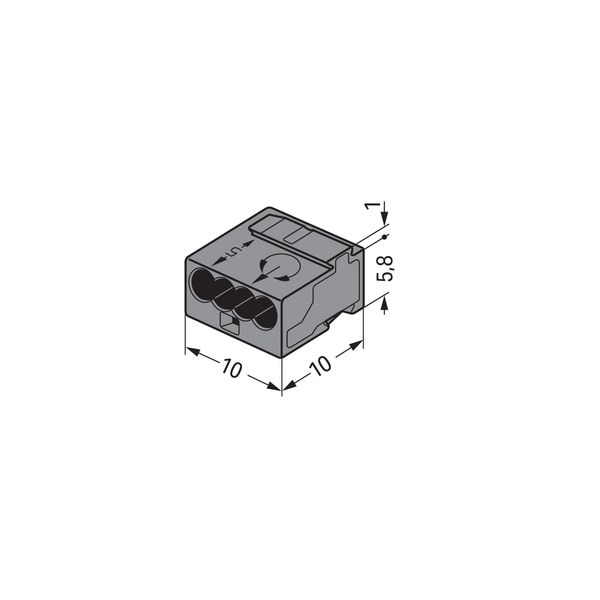 MICRO PUSH WIRE® connector for junction boxes for solid conductors 0.8 image 7