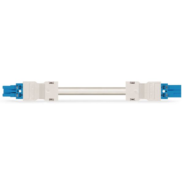 pre-assembled interconnecting cable Eca Socket/plug blue image 3