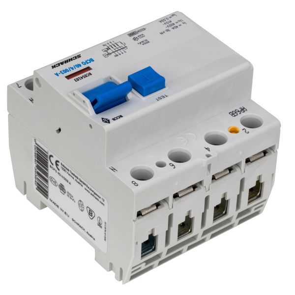 Residual current circuit breaker, 40A, 4-pole,30mA, type A image 8