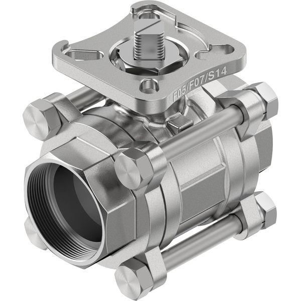 VZBE-11/2-WA-63-T-2-F0507-V15V15 Ball valve image 1