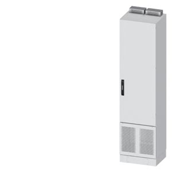 Transformer cabinet safety class 1, IP30 h=1950 w=500 d=400 sheet metal door closed sidewalls The image 2