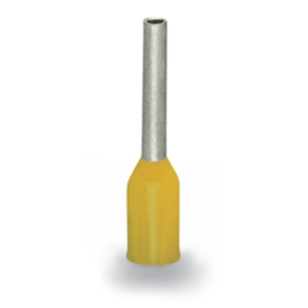 Ferrule Sleeve for 0.25 mm² / AWG 24 insulated yellow image 2