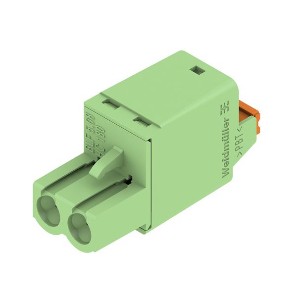 PCB plug-in connector (wire connection), 5.08 mm, Number of poles: 2,  image 2