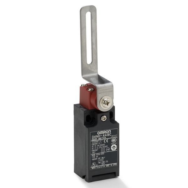 Safety Limit switch, D4NH, M20 (1 conduit), 1NC/1NO (MBB contact/slow- image 3