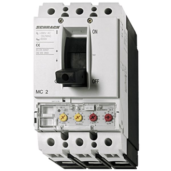 Moulded Case Circuit Breaker Type ME, 3-pole, 150kA, 220A image 1
