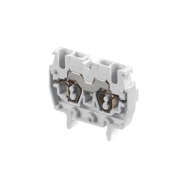 DR2,5/5,2L,EX, SPRING TERMINAL BLOCK, MINIBLOCK, 5X33X24.5MM image 1