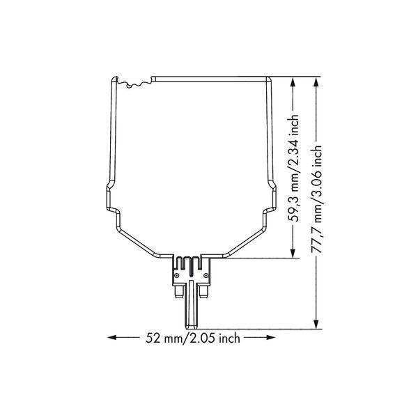 Relay module Nominal input voltage: 24 … 230 V AC/DC 2 break and 2 mak image 4