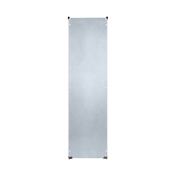 Mounting plate H=1800 W=600 mm, 3 mm galvanized sheet steel image 1