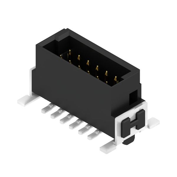 PCB plug-in connector (board connection), 1.27 mm, Number of poles: 12 image 1