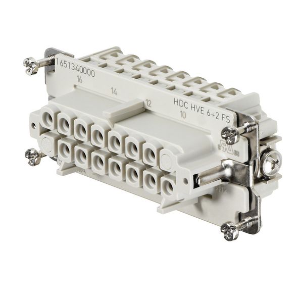 Contact insert (industry plug-in connectors), Female, 830 V, 20 A, Num image 1