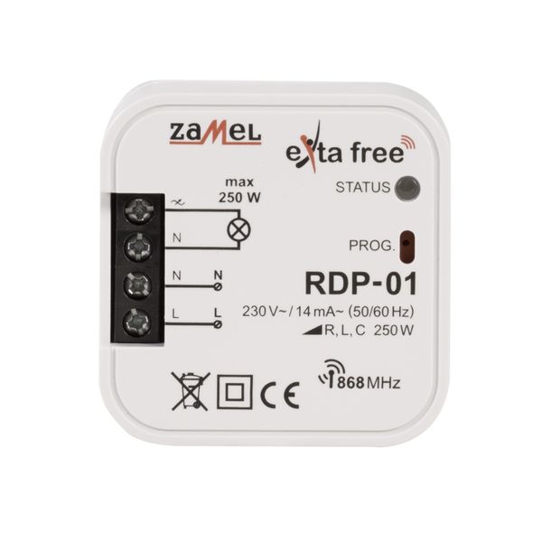 1-Channel radio dimmer type: RDP-01 image 1