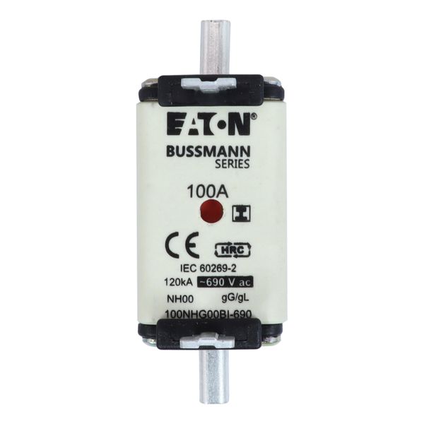 Fuse-link, high speed, 250 A, AC 1000 V, size 00, 30 x 47 x 98 mm, aR, DIN, IEC, single indicator image 16