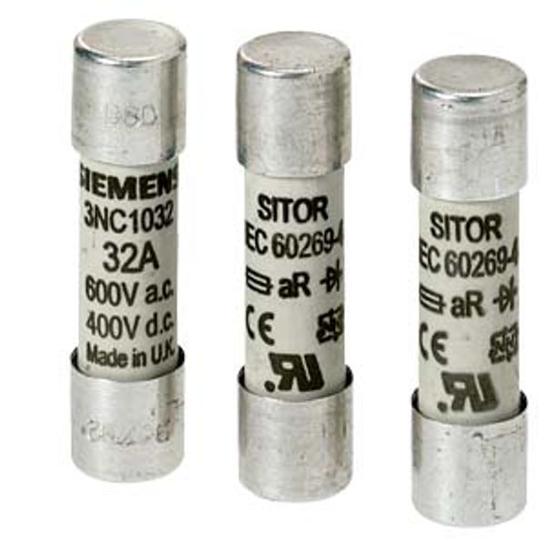 SITOR cylindrical fuse link, 22x58 mm, 40 A, aR, Un AC: 690 V, Un DC: 700 V image 1