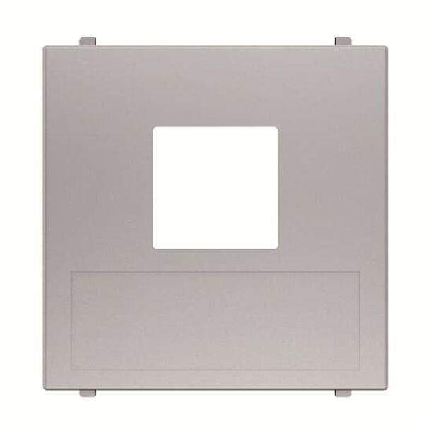 N2216.1 PL Cover plate Data connection Silver - Zenit image 1
