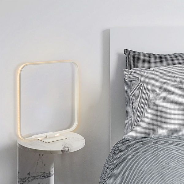 LED quad table lamp ↕ 35,8 cm white image 3