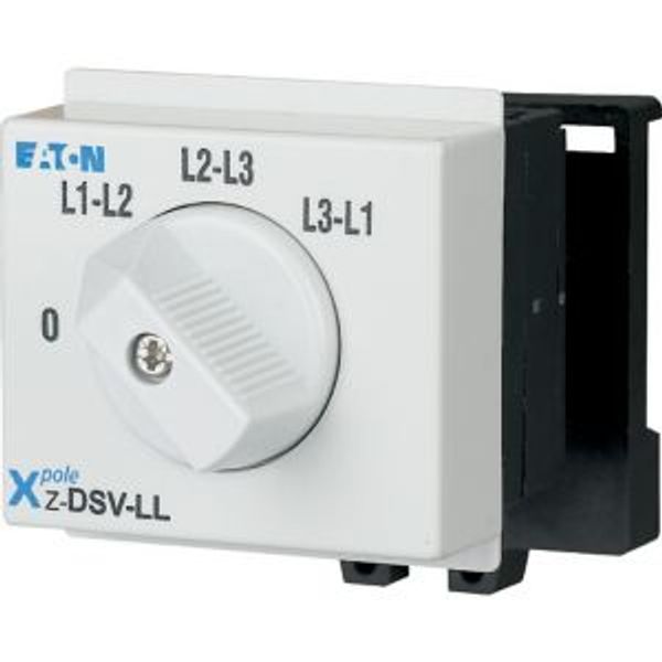 Rotary switches, L+L voltmeter, L1 - L2... image 2