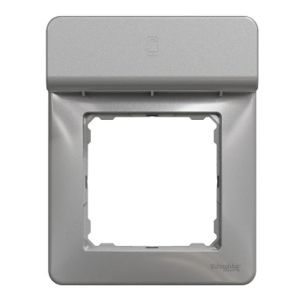 Sedna Design & Elements, Frame support for mobile 1 gang, professional, aluminium image 3