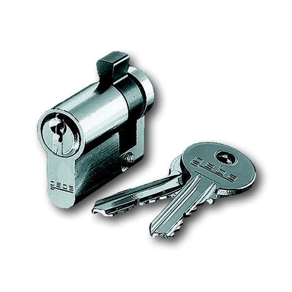 0520 PZ-VS DIN Profile Cylindrical Lock Different locking with 3 keys - solo image 1