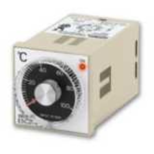Basic temperature controller, 1/16 DIN, 48 x 48 mm,Dial knob,On-Off Co image 1