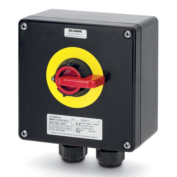 ISOLATOR EX "GD" - EM. USE 3/4P 20A GRP image 1