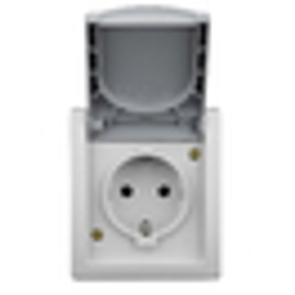 Socket outlet, cage clamps, VISIO IP54 image 6
