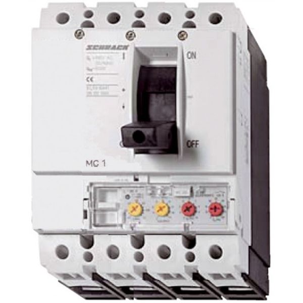 Moulded Case Circuit Breaker Type A, 4-pole, 50kA, 125A image 2